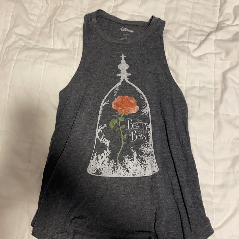 Beauty and the Beast tank top. Size XS